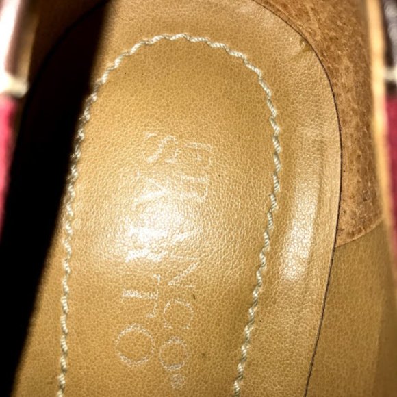 *SOLD* $5 SALE…… Franco Sarto Multi colored suede shoes - Picture 3 of 11